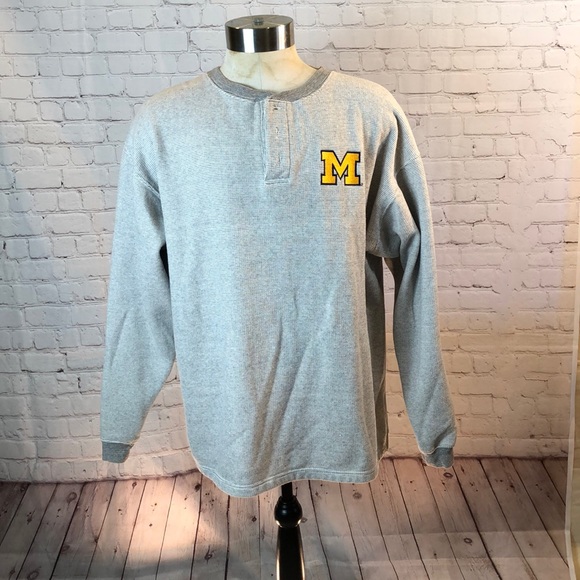 team starter Other - Team Starter UMich henley sweatshirt